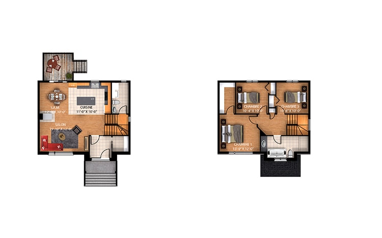 Plan Maison La Cahors