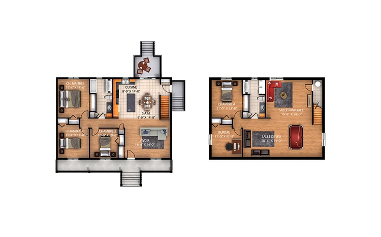 Plan Maison Le Médoc